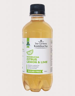 Tea Gardens Kombucha 350ml Citrus Lemon Lime