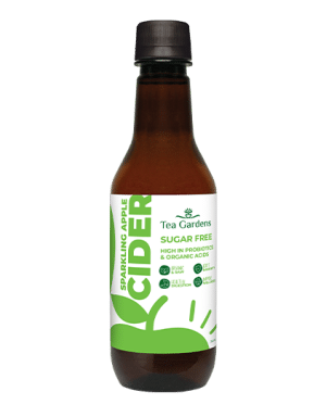 Apple Cider Vinegar is a sugar free health drink from Tea Gardens.